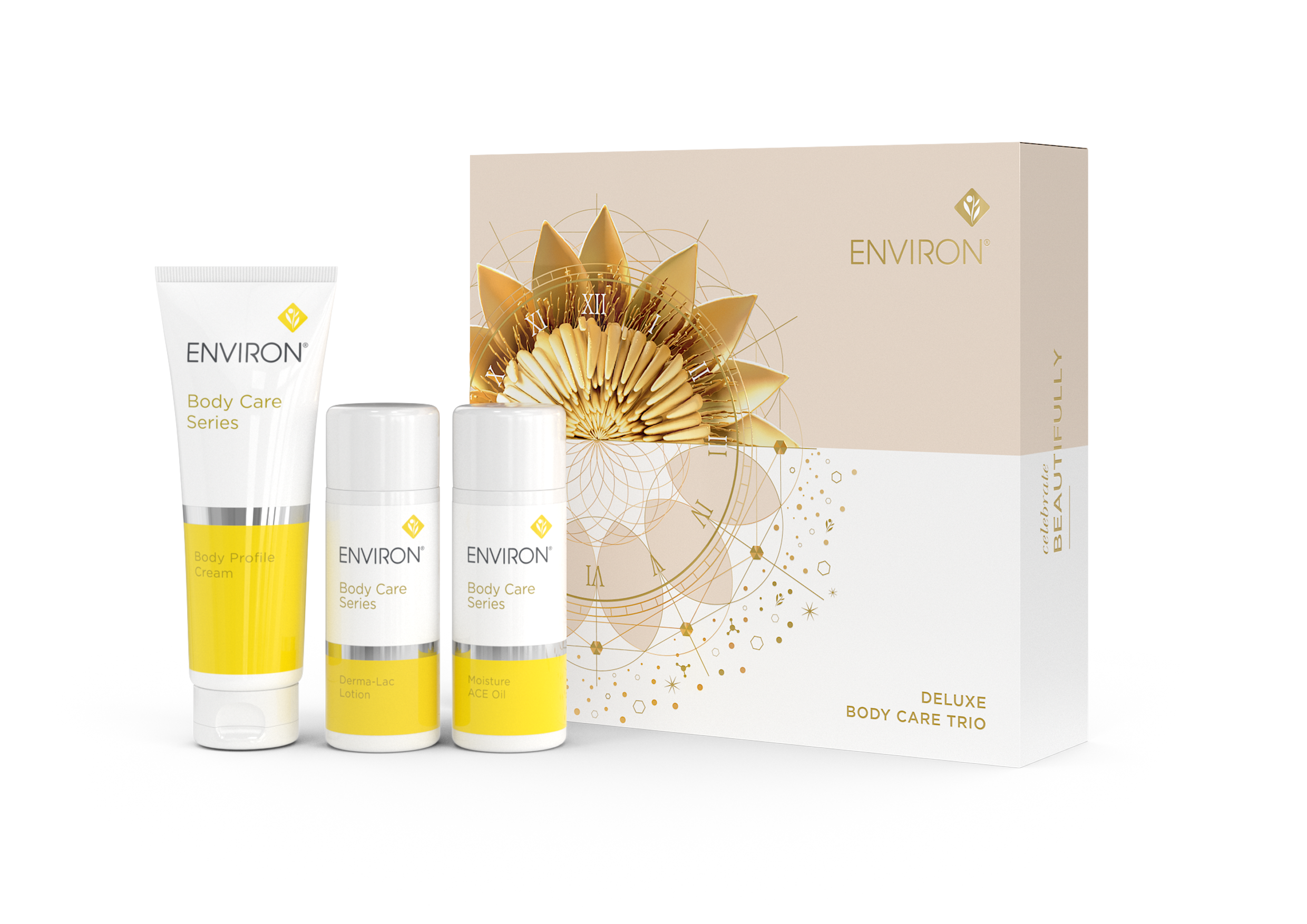 新品ENVIRON エンビロンデラックスボディケアトリオ デラックスボディケアトリオ | SENSEフェイシャルサロン<エンビロン